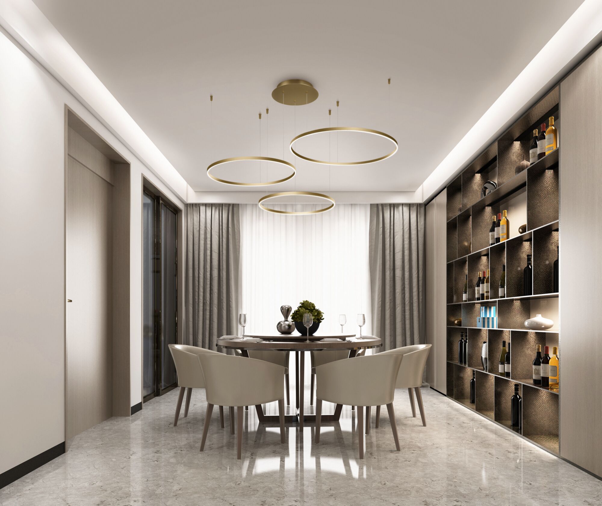 Основание для подвесного светильника Rim MOD058A-02BS_MY