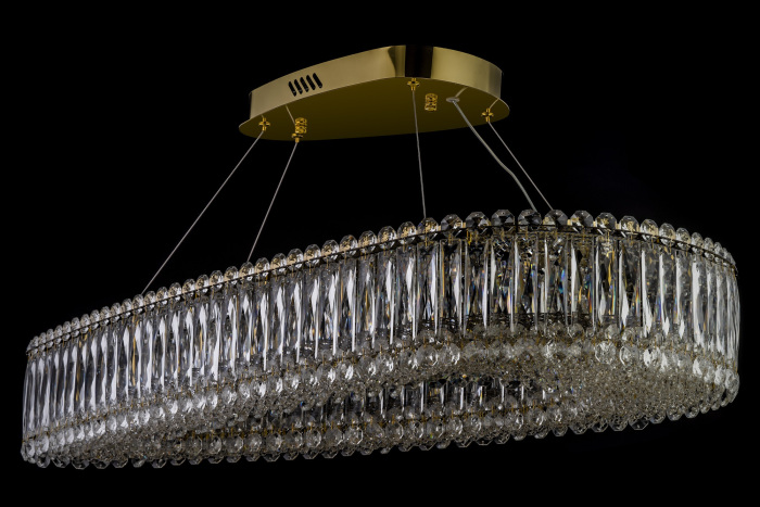 Подвесная люстра хрусталь LED Dio D'Arte Entratico L 1.5.95x45.100 G