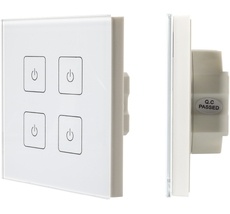 INTELLIGENT Сенсорная панель DALI-901-11-ADDR-DIM-DT6-IN White (BUS) (IARL, IP20 Пластик, 3 года) 037192 Arlight 037192_ARL