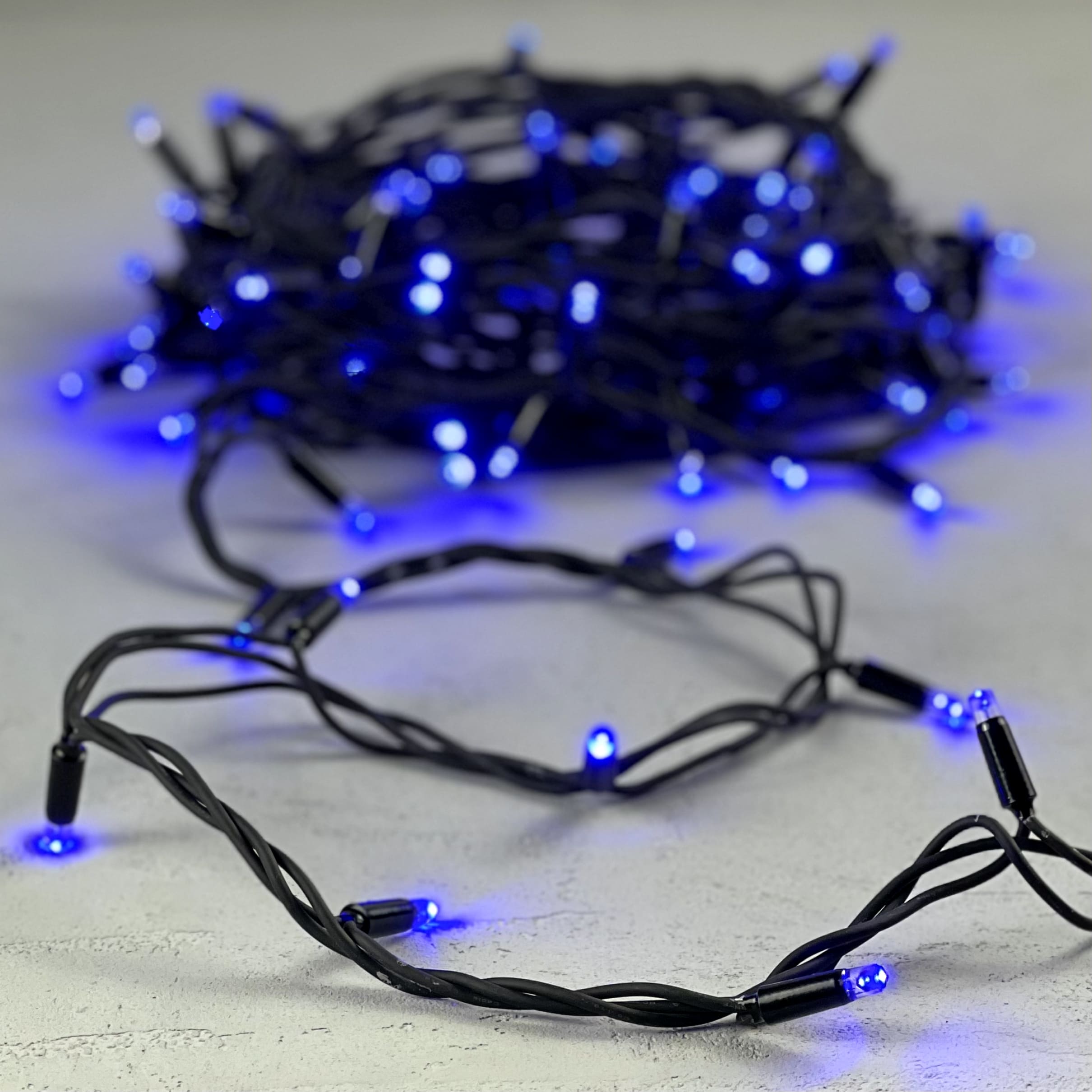 Светодиодная нить LEGOLED 100 led, 10м, синий LL100-1-2B