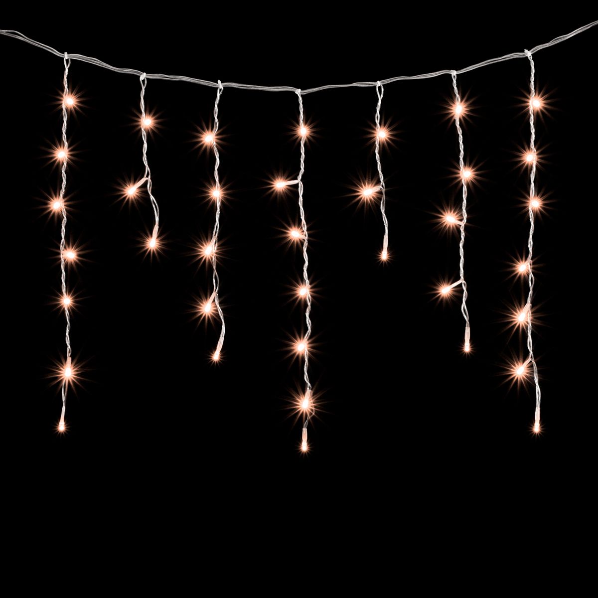 

Гирлянда LTC Бахрома 4,9 x 0,5 м Экстра Тепло-Белая 220В, 240 LED 02-193, 02-193