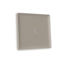 Лицевая панель для 1-кл выключателей с подсветкой QUANT Ambrella Volt ALFA AP3620_AMB