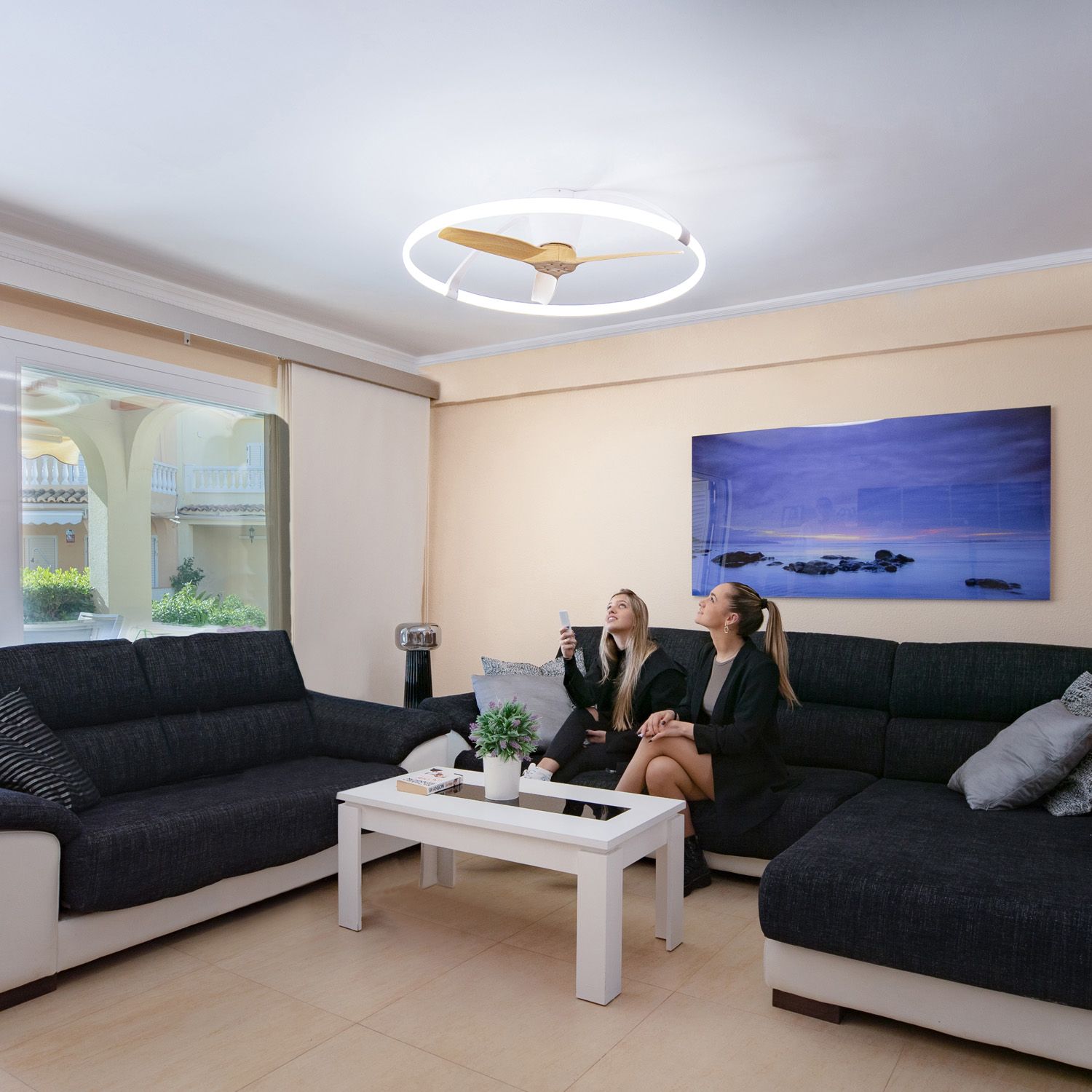 Люстра-вентилятор Mantra NEPAL 7532_MN