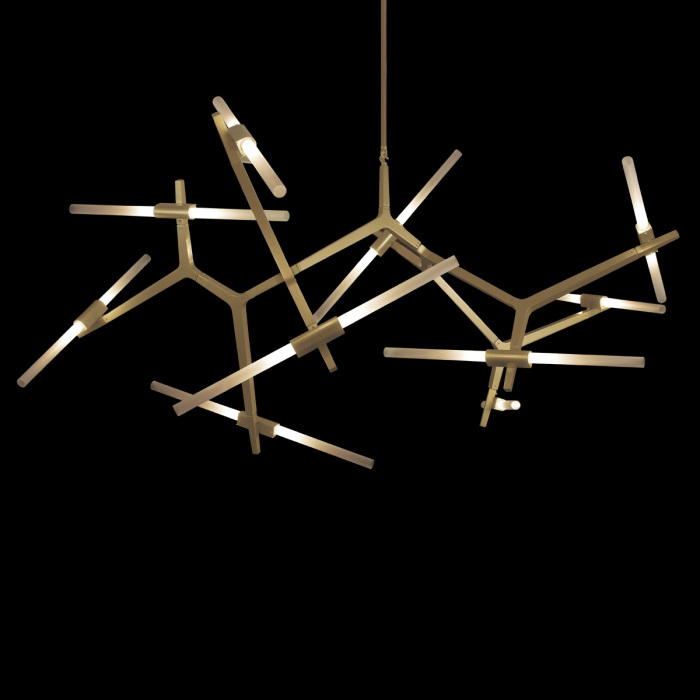 Подвесная люстра Loft IT Agnes 10399/20 GD_LF