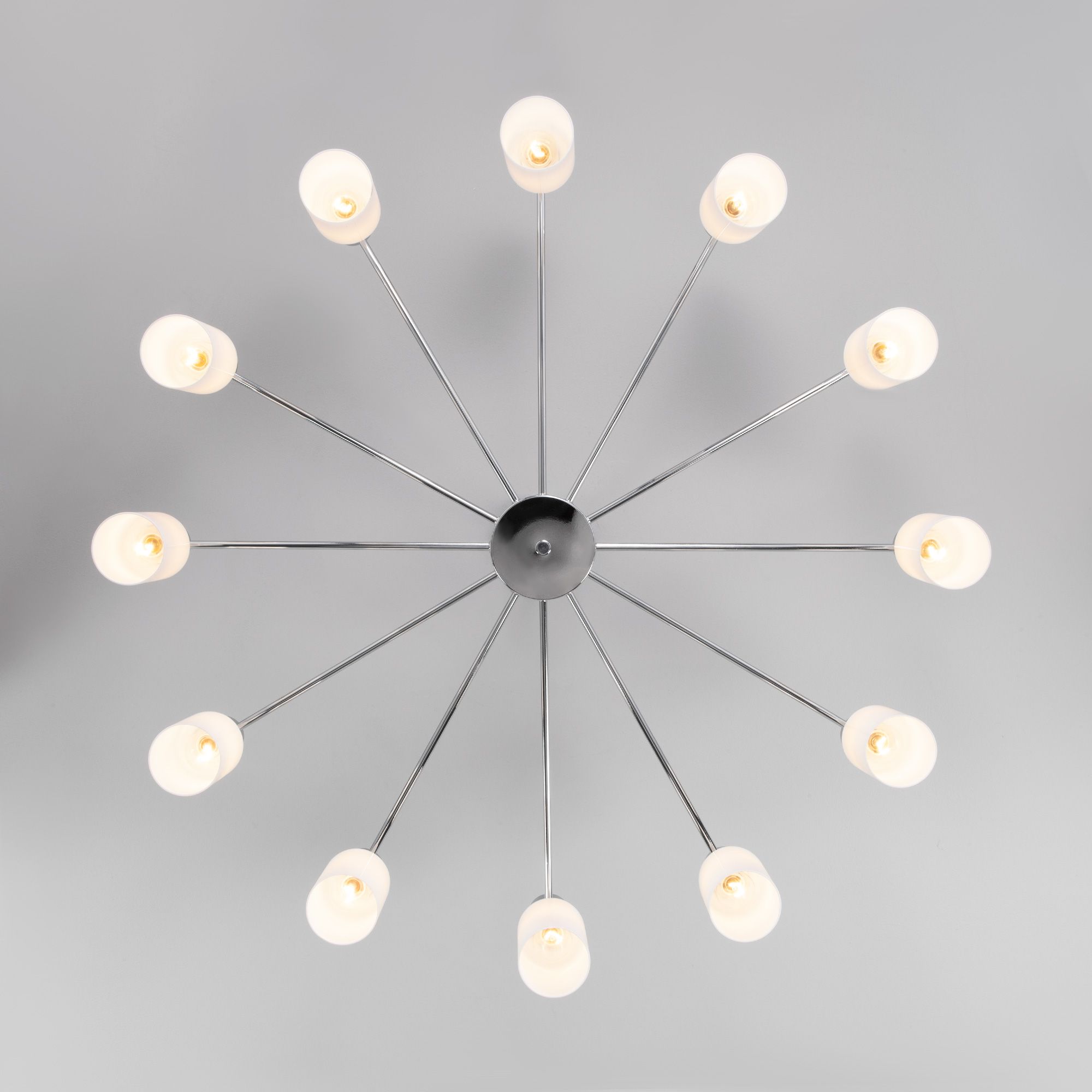 Потолочная люстра Eurosvet со стеклянными плафонами Vegga a057112_EU