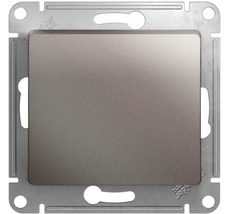 Выключатель встраиваемый одноклавишный (платина) Systeme Electric GSL001211