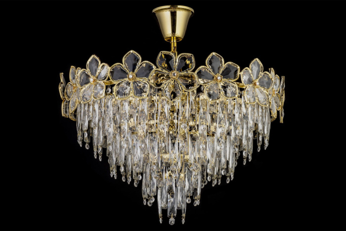 Подвесная люстра хрусталь Arti Lampadari Neuronano E 1.5.60.100 G