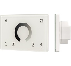 Панель Sens SMART-P79-DIM White (230V, 4 зоны, 2.4G) ( Arlight 028398_ARL