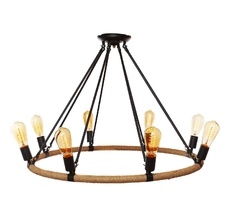 Подвесная люстра Loft IT Rope filament LOFT1861/8_LF