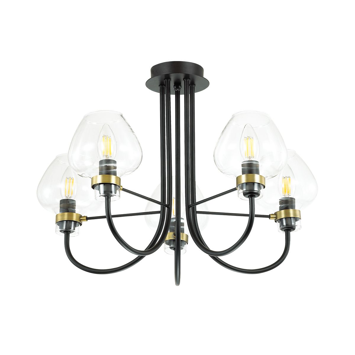 

Потолочные люстры Lumion, 3708/5C