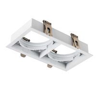 Рамка двойная квадратная встраиваемая для светодиодных модулей 0750xx Lightstar STELLA 075226_LS