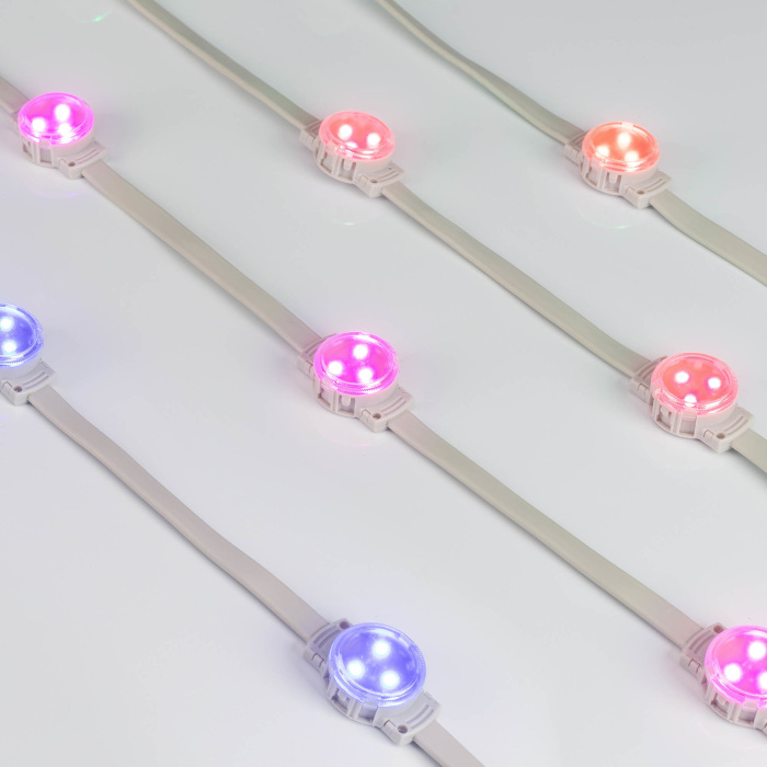 Модуль управляемый DMX-F3-D30 12V RGB (0.75W, IP68, 120 deg) ( Arlight 036830_ARL