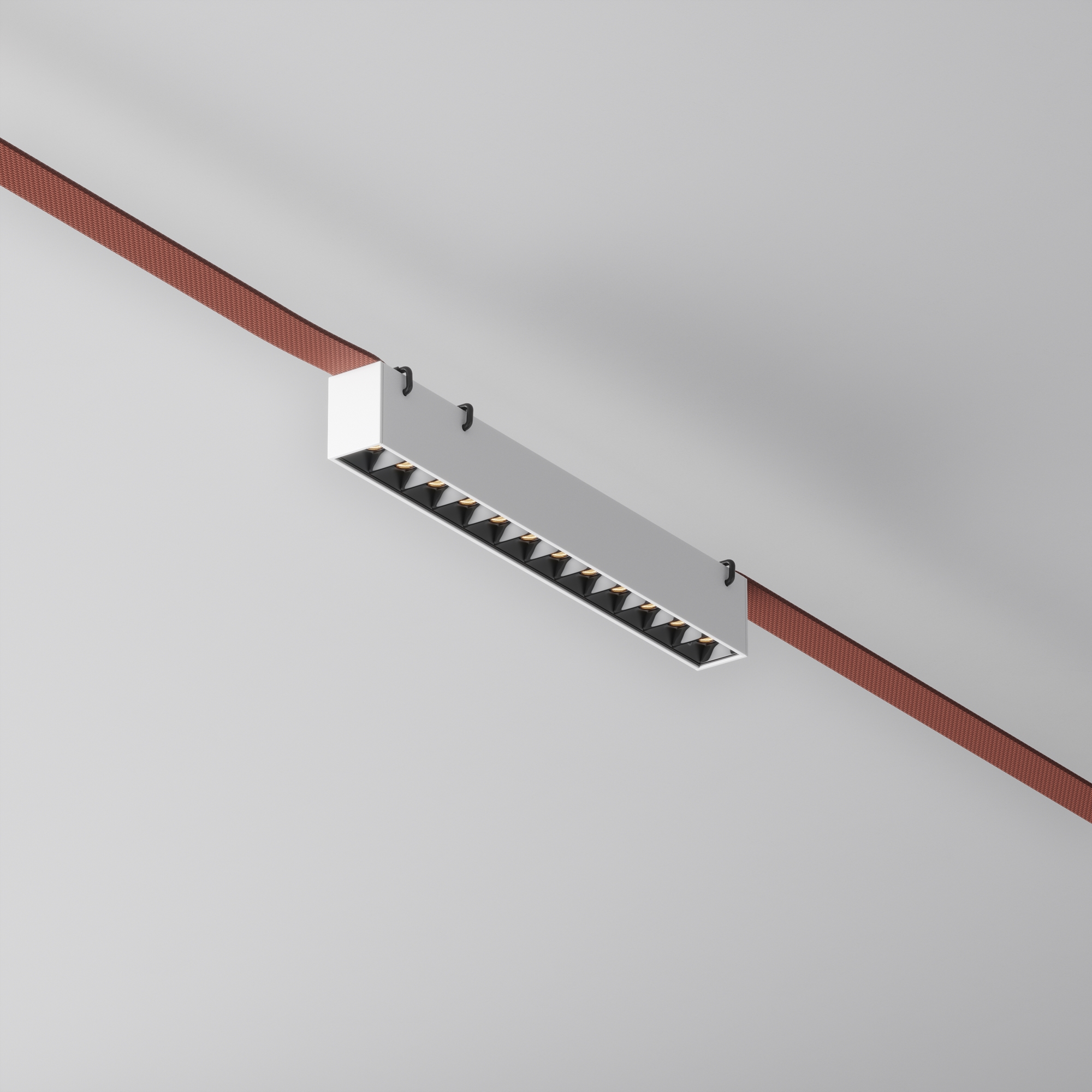 Подвесной светильник для трека-ремня Maytoni Points TR128B-12W3K-M-W_MY