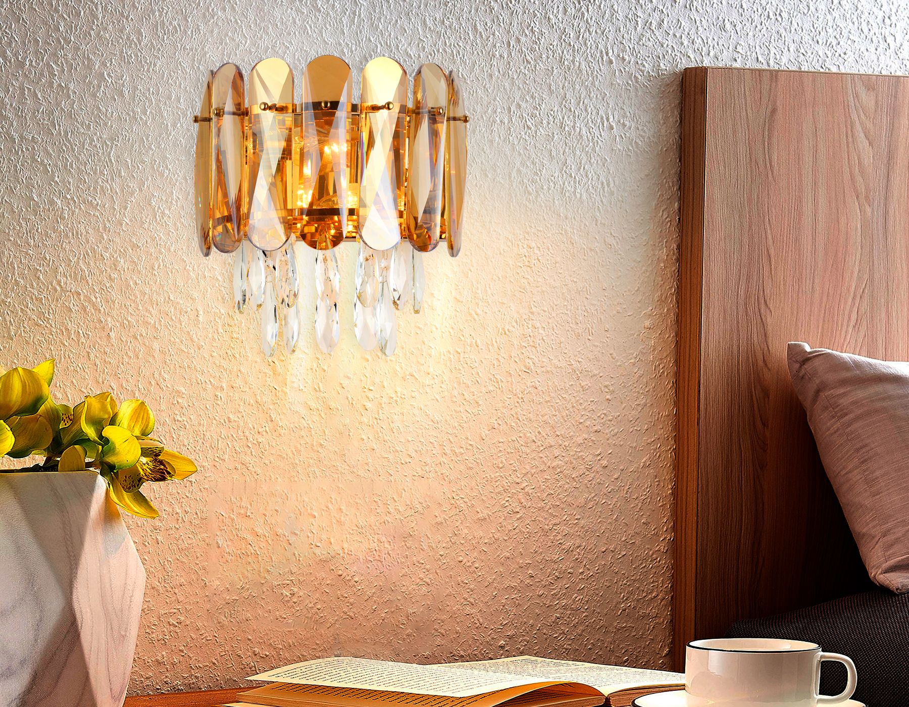 Бра Ambrella light с хрусталем TR Traditional TR5078_AMB