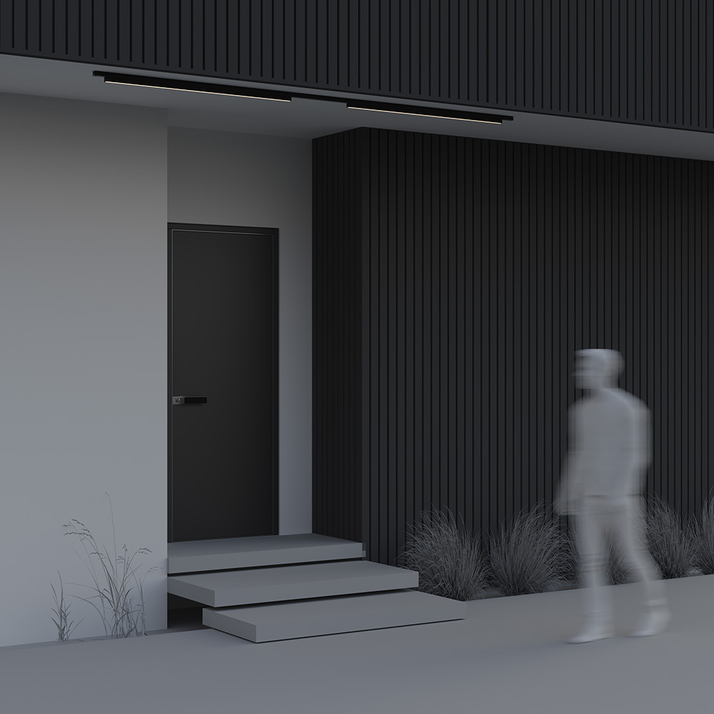 Уличный трековый светильник Maytoni Basis O-TR02-1-S-30WB3K_MY