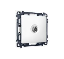 Розетка TV проходная Ambrella Volt ALFA 5-1000 MHz 4dB QUANT MA133030_AMB