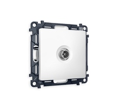 Розетка TV проходная Ambrella Volt ALFA 5-1000 MHz 4dB QUANT MA133030_AMB