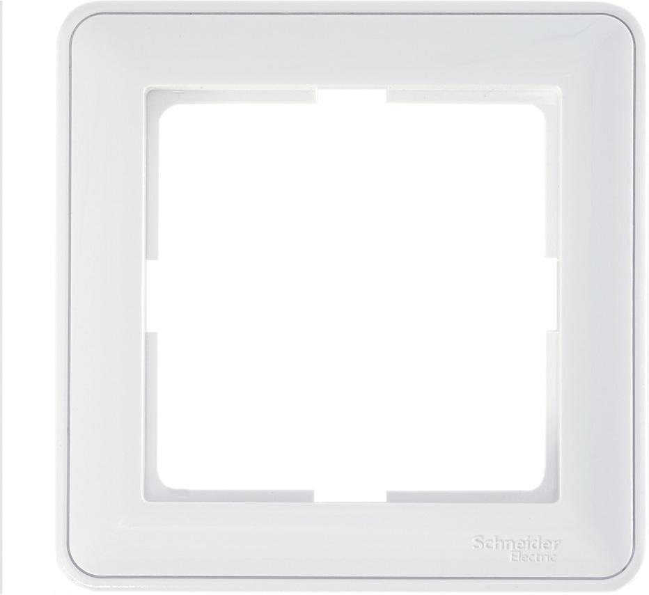 Рамка на 1 пост (белый) Systeme Electric KD-1-18