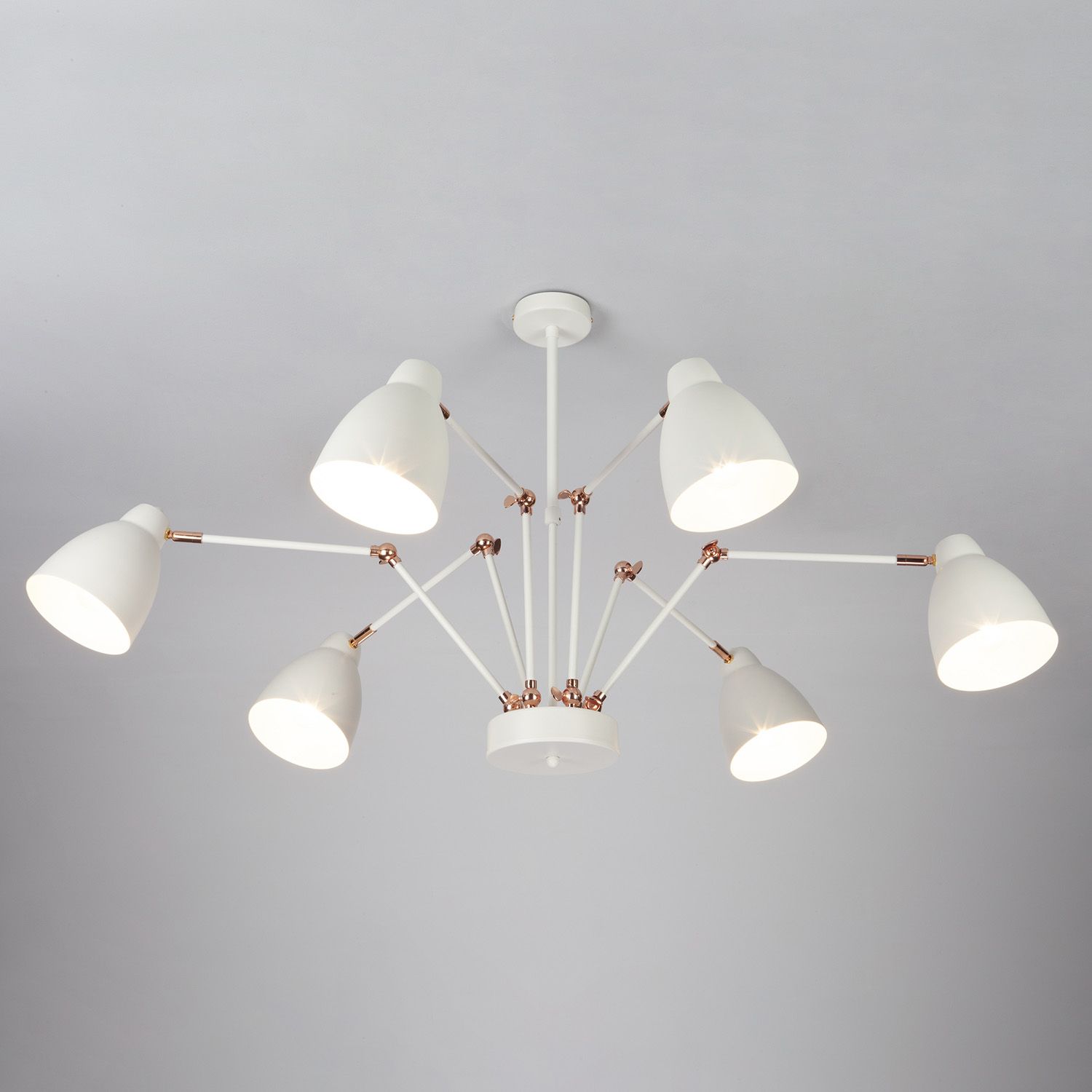 Потолочная люстра Loft 70084/6 белый_EU