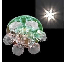 Точечный светильник круглый Sneha 2022/B G9 CR+RNB_SN