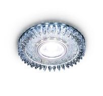Встраиваемый светильник Ambrella light Crystal S389 CH_AMB