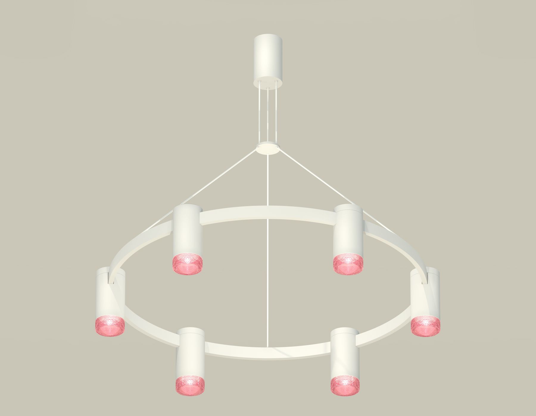 Подвесная люстра Ambrella light с композитным хрусталем Traditional DIY XB9021201_AMB