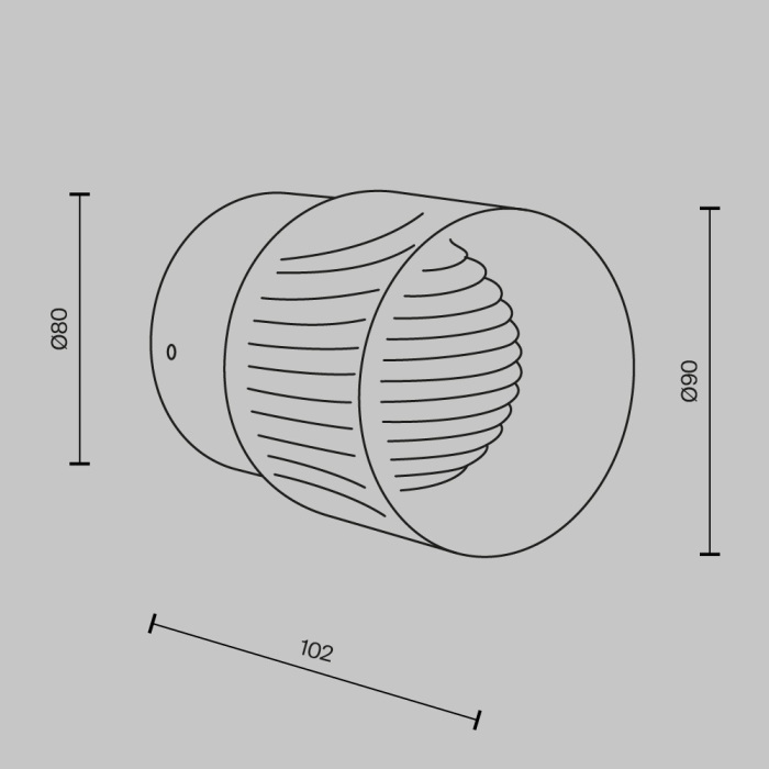 Настенный светильник Maytoni Sacramento MOD480WL-L6BS3K_MY