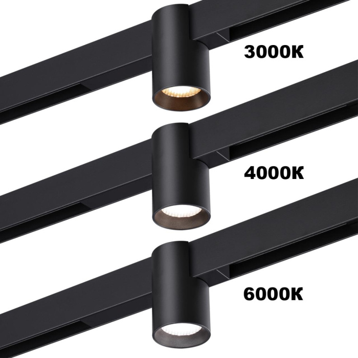 Трековый светодиодный светильник диммир. со сменой цв.температуры, пульт ДУ/Tuya Smart Life NOVOTECH VECTOR 359955