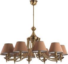 Подвесная люстра Kutek SAN MARINO LAMPSHADE SAN-ZW-10(P/A)CR