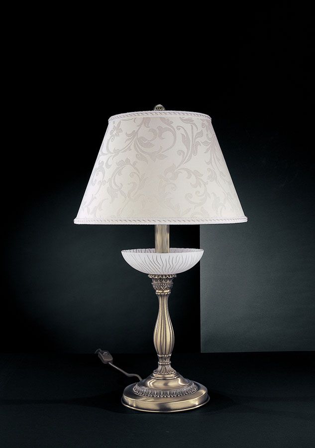 Настольная лампа Reccagni Angelo P 5402 G, цвет белый