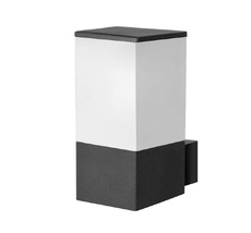 Уличный настенный светильник Arte Lamp PLATE A3710AL-1BK