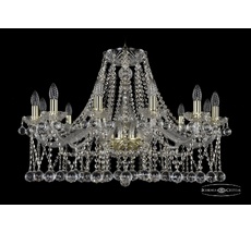 Хрустальная люстра Bohemia Ivele 1413/12/300 G Balls_BI
