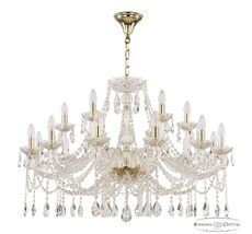 Хрустальная люстра Bohemia Ivele Crystal 107/12+6/360 G_BI