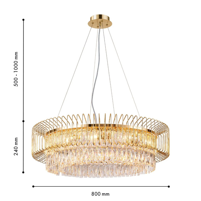 Подвесная люстра Favourite 4779-10P