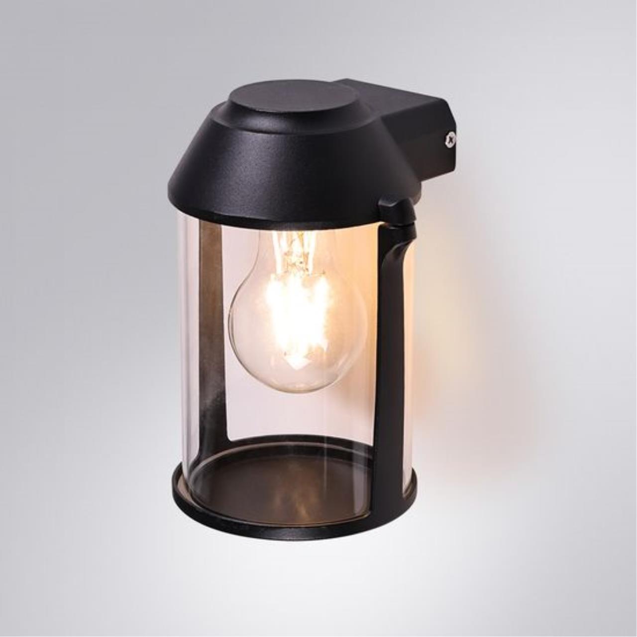 Уличный настенный светильник Artelamp MINCHIR A8306AL-1BK