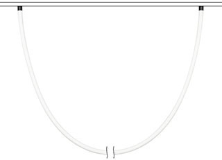 Трековый светильник магнитный светодиодный MAG-ORIENT-TUBE-ELASTIC-2620-R30-L5000-70W Day4000 (BK, 360 deg, 48V) ( Arlight 041651_ARL