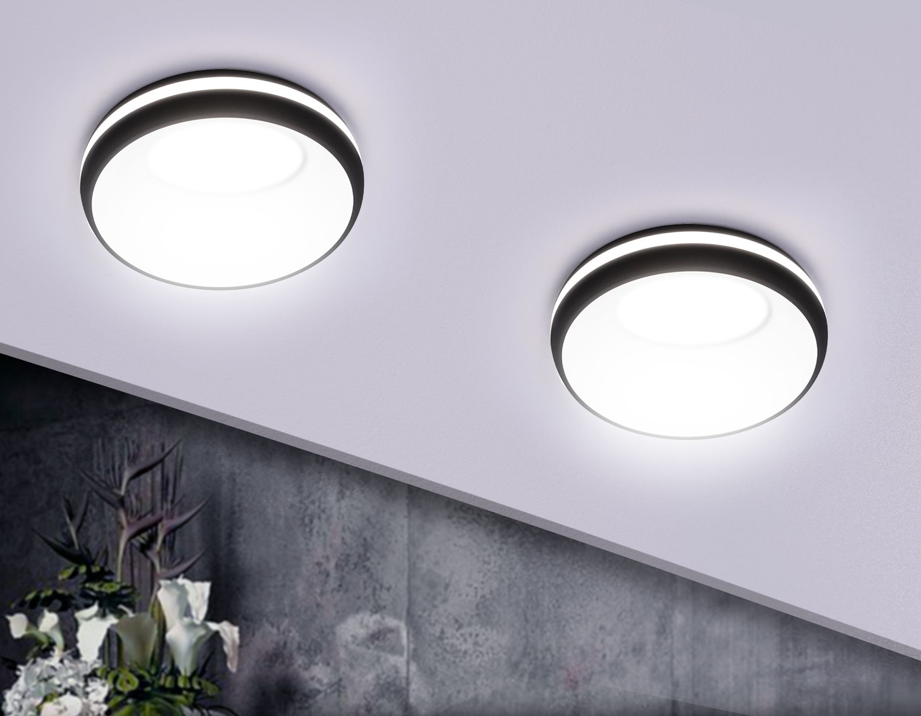 Встраиваемый светильник Ambrella light  MR16 с акрилом TN3322_AMB