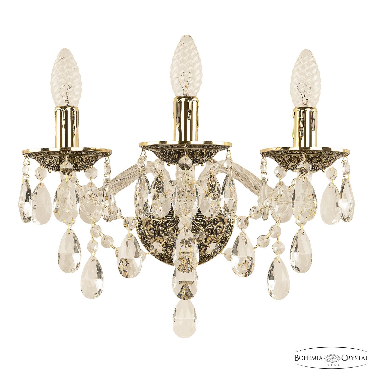 

Бра Bohemia Ivele Crystal 16215B/3/141 GB, 16215B/3/141 GB