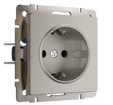 Встраиваемая розетка с заземлением Werkel a069462_WR