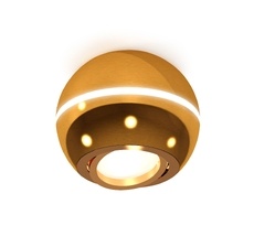 Комплект накладного поворотного светильника Ambrella light с дополнительной подсветкой XS XS1105011_AMB