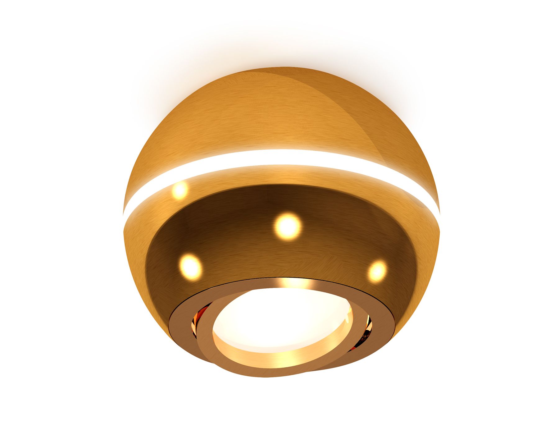 Комплект накладного поворотного светильника Ambrella light с дополнительной подсветкой XS XS1105011_AMB