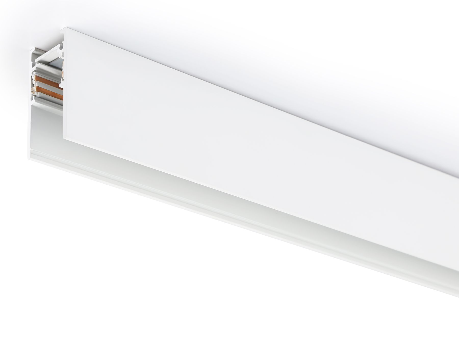 Шинопровод низковольтный накладной/подвесной Magnetic Ambrella Light TRACK SYSTEM Track System GL3318, цвет белый - фото 1