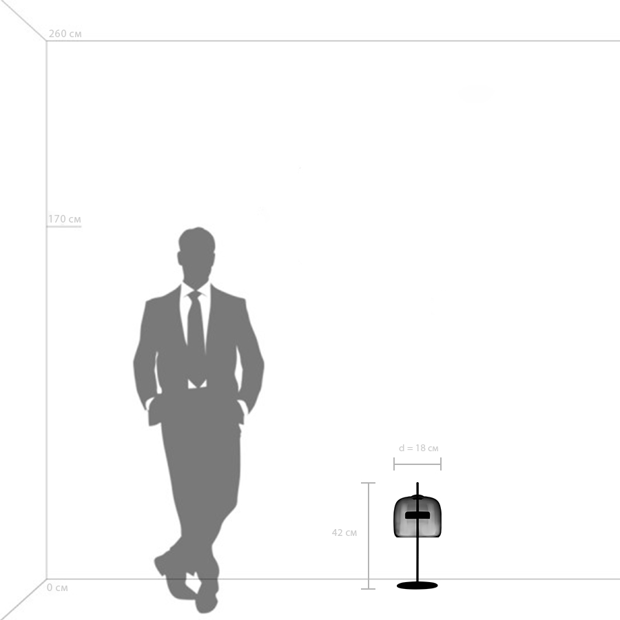 Настольная лампа Lightstar Cupola 804918_LS