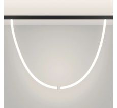 Трековый светильник магнитный с гибким неоном MAG-ORIENT-TUBE-ELASTIC-R25-L5000-70W Day4000 (BK, 360 deg, 48V, DALI) ( Arlight 044340_ARL