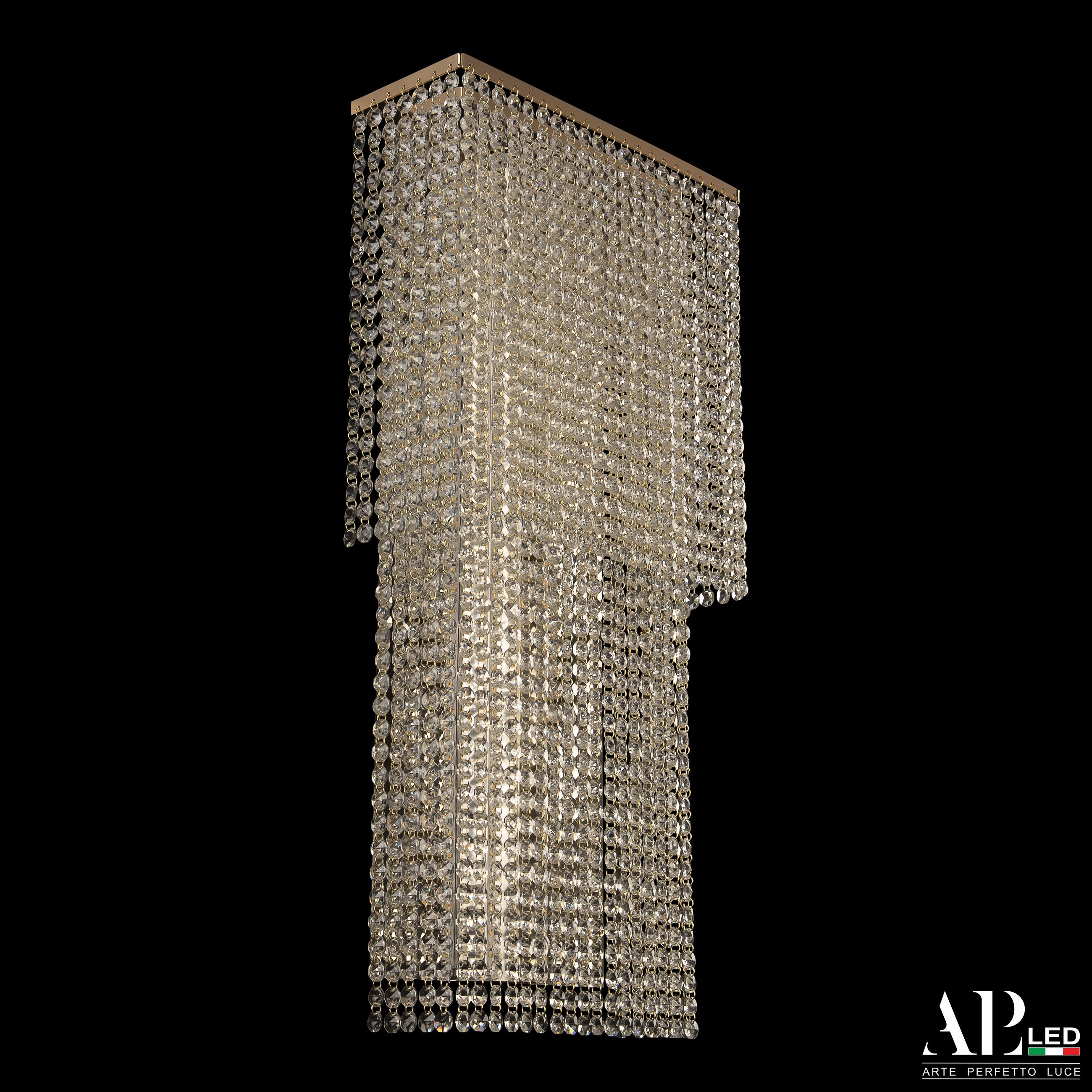 

Настенный светильник APL LED Rimini S500.B3.35-70.A.3000.Gold, S500.B3.35-70.A.3000.Gold