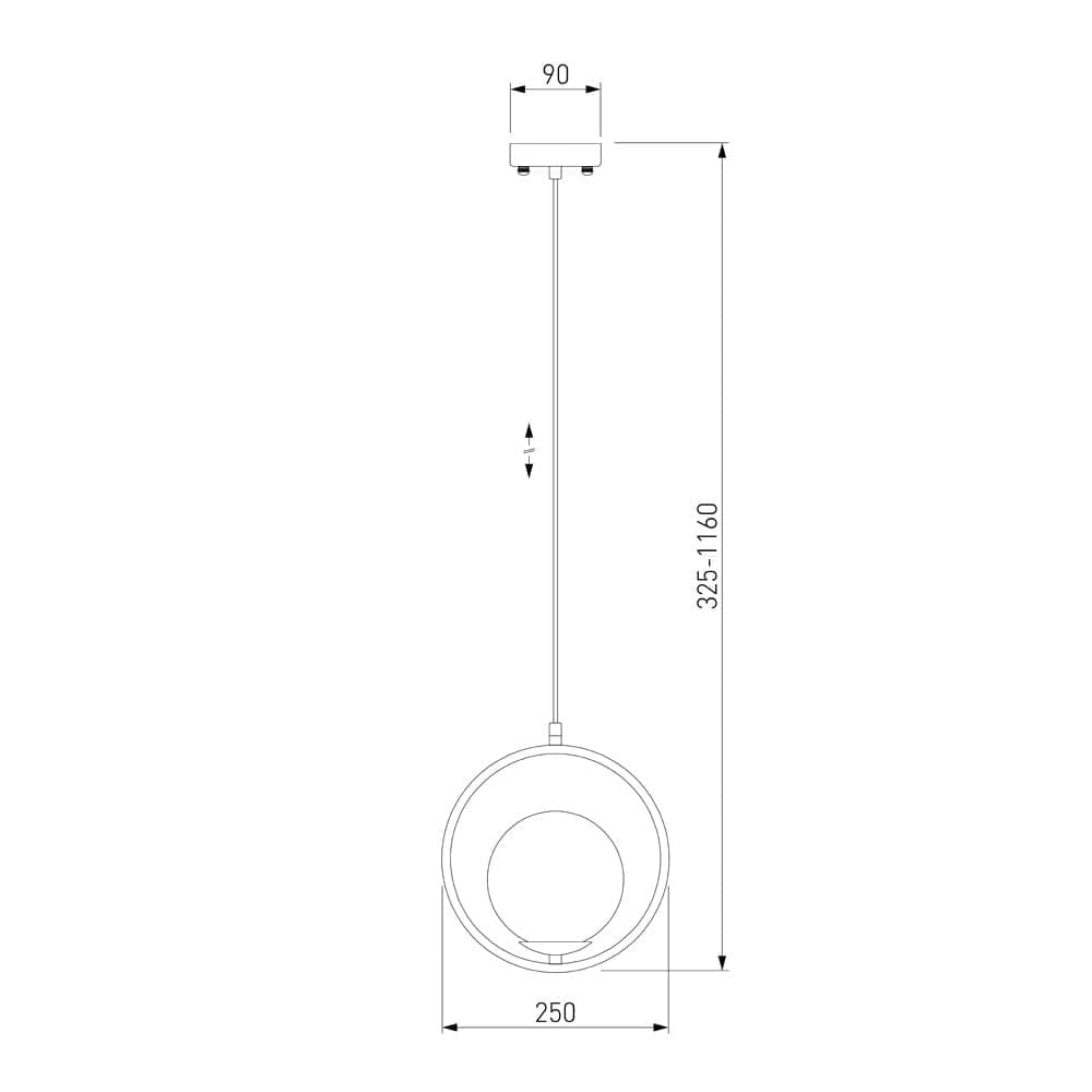 Подвесной светильник Eurosvet Ringo a050245_EU