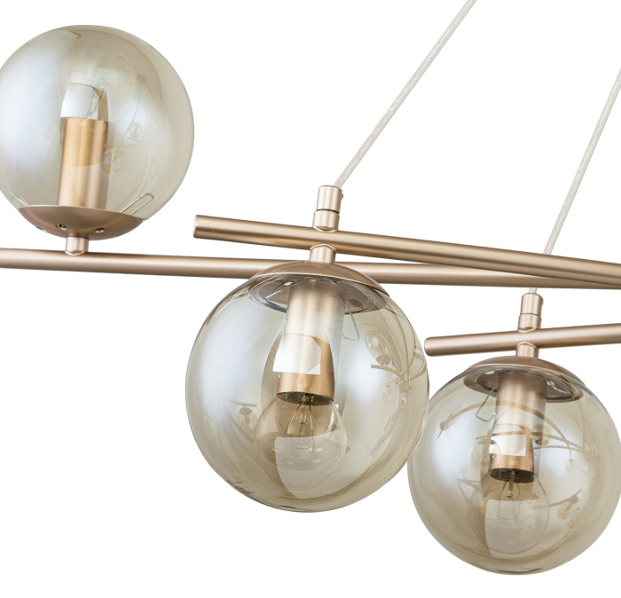 Подвесная люстра 1119/8S E14*40W Escada 1119/8S Gold_ESC