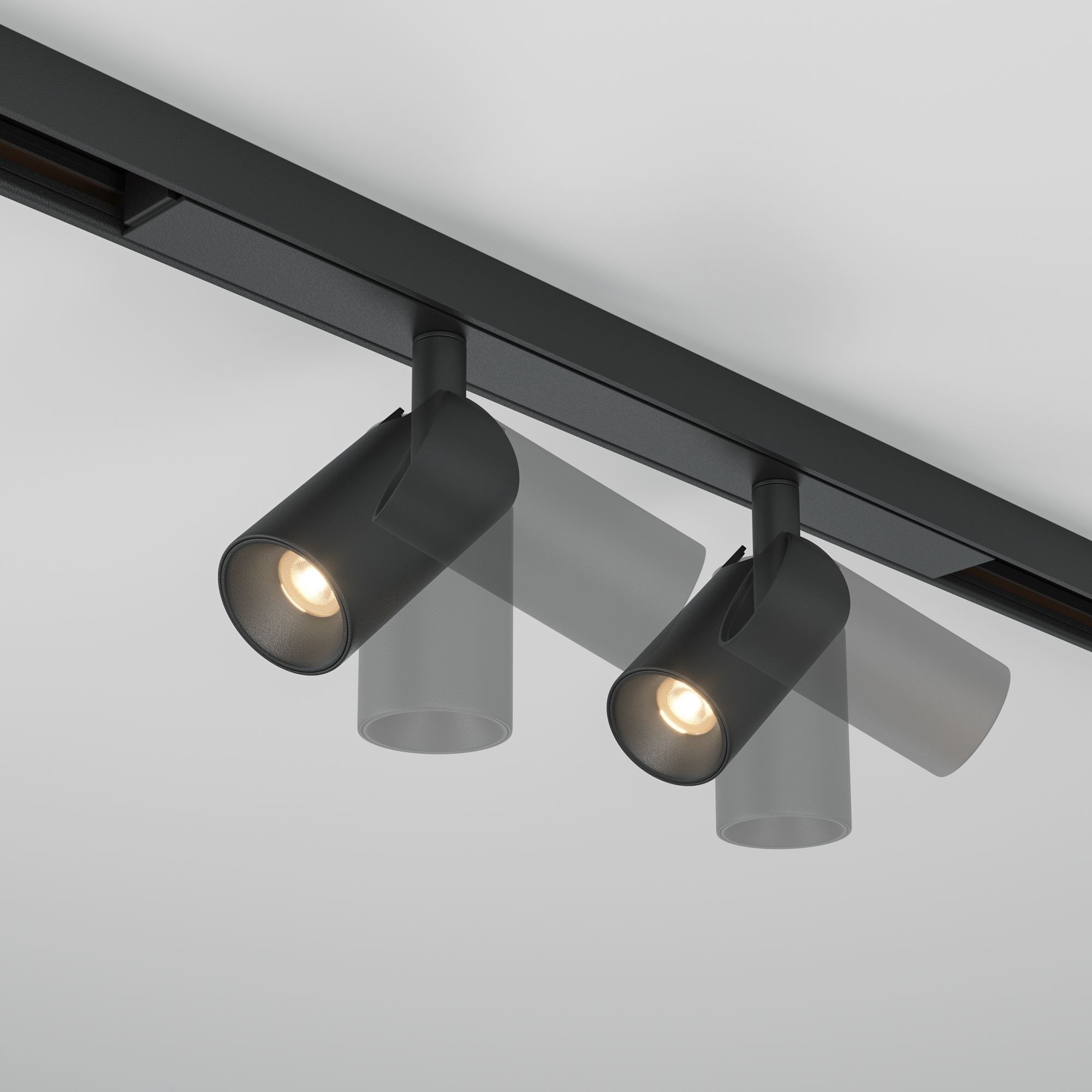 Трековый светильник Maytoni Focus Duo TR176-1-2X3WTW-M-B_MY