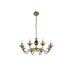 Подвесная люстра ILamp Flo YT2049-8 GD+COG_IP