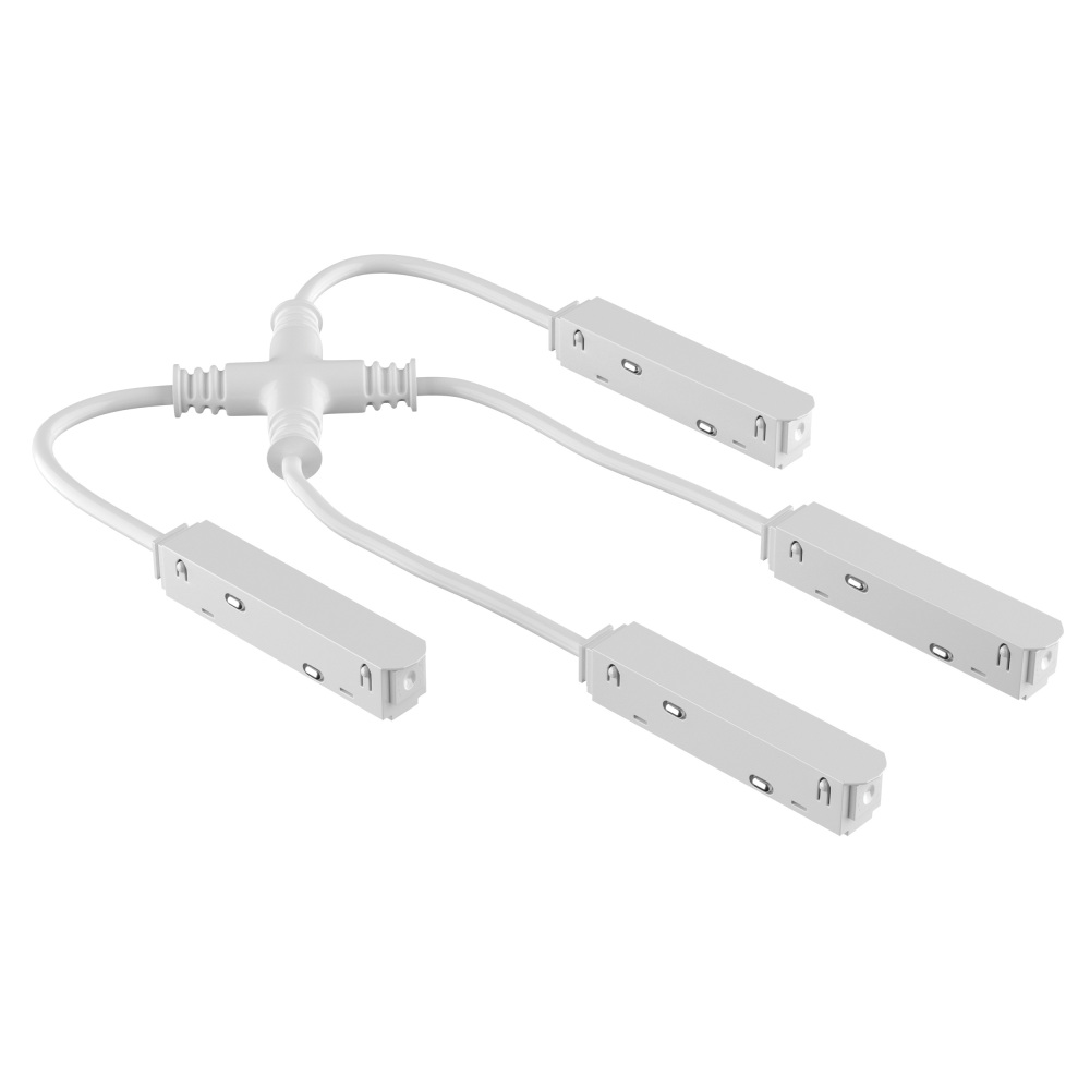 Токопроводящий X-образный коннектор 48V Lightstar 509294W_LS